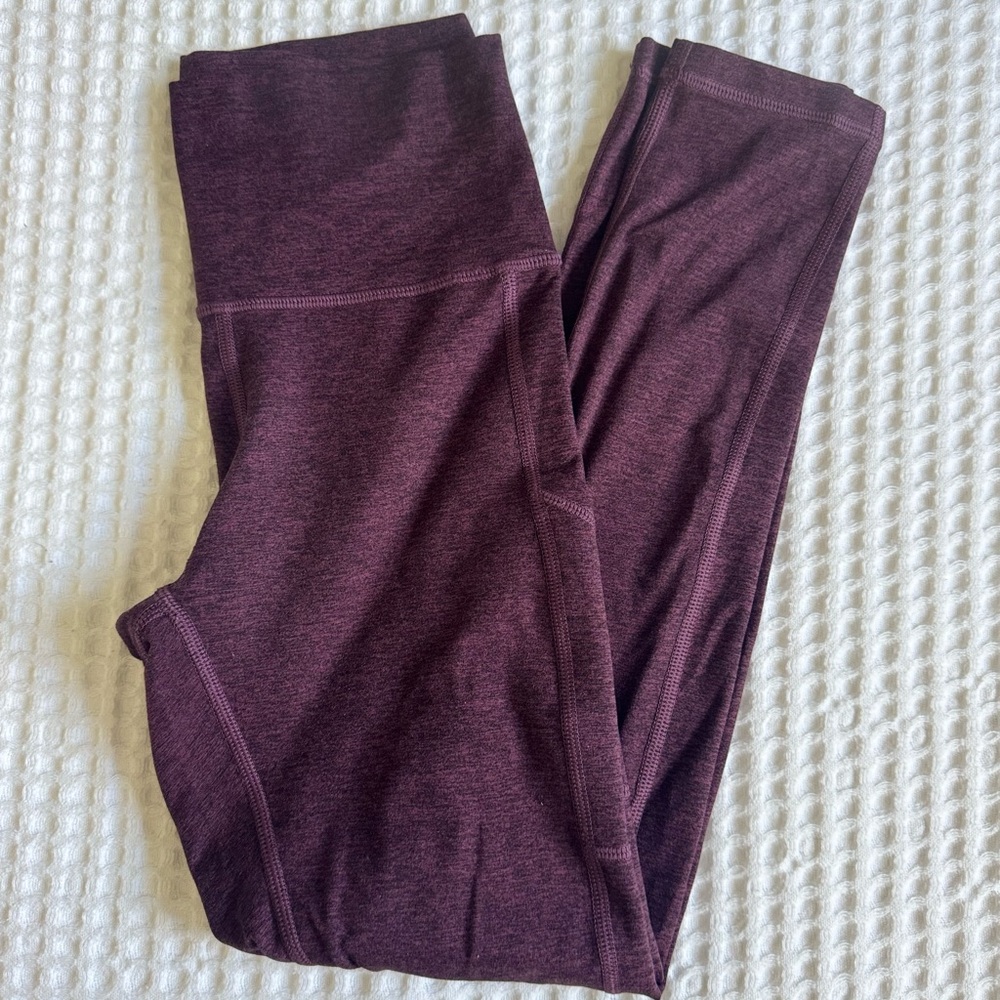 Aerie Burgundy Leggings
